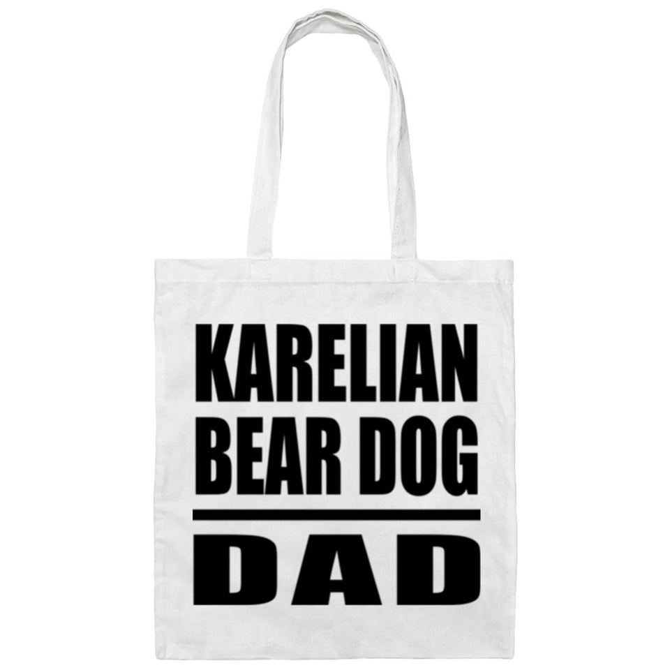 Karelian Bear Dog Dad - Tote Bag White