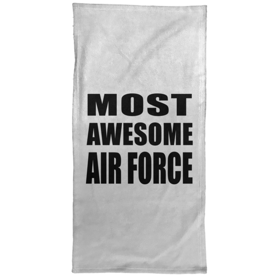Most Awesome Air Force - Hand Towel