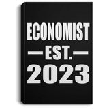 Economist Established EST. 2023 - Canvas Portrait