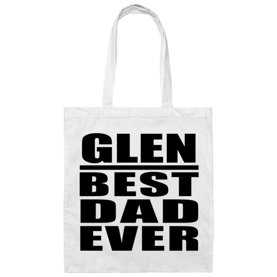 Glen Best Dad Ever - Tote Bag White