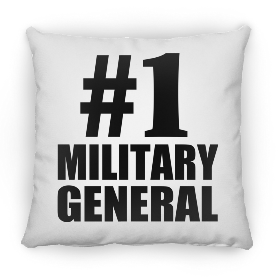 Number One #1 Military General - Throw Pillow