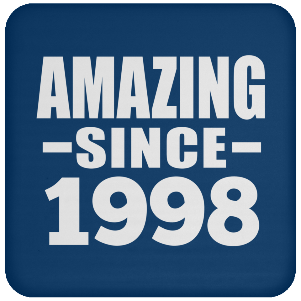 26th Birthday Amazing Since 1998 - Drink Coaster