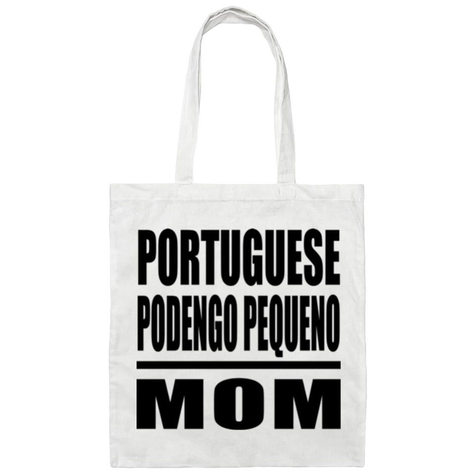 Portuguese Podengo Pequeno Mom - Tote Bag White