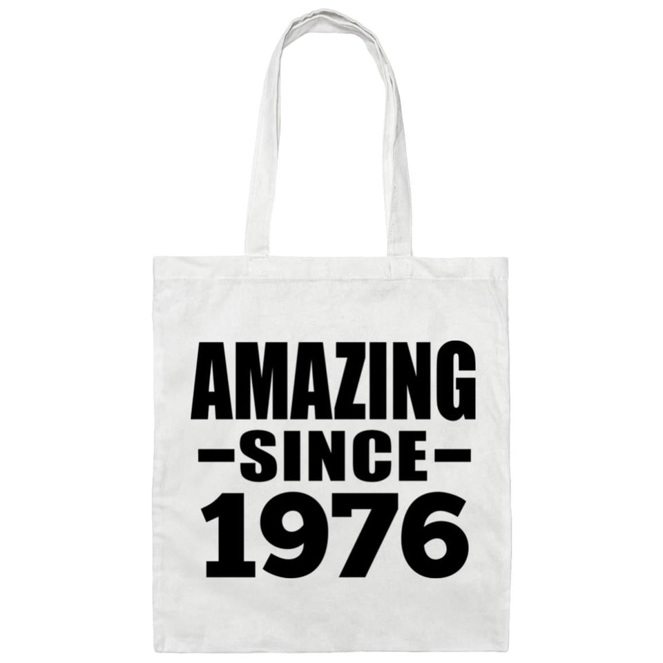 48th Birthday Amazing Since 1976 - Tote Bag White