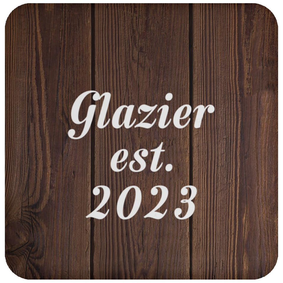 Glazier Established Est. 2023 - Drink Coaster D