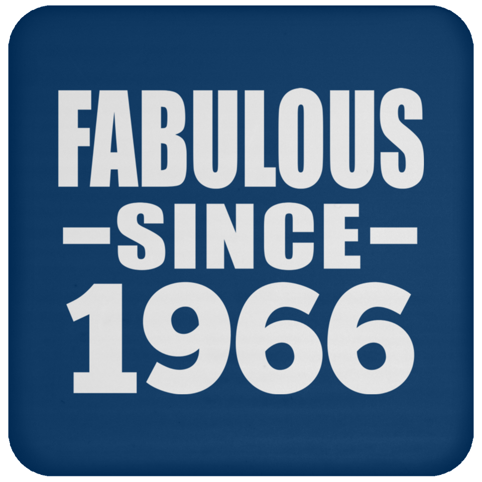 58th Birthday Fabulous Since 1966 - Drink Coaster