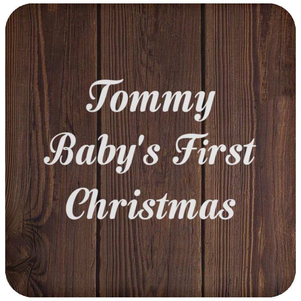 Tommy Baby's First Christmas - Drink Coaster D
