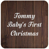 Tommy Baby's First Christmas - Drink Coaster D