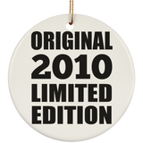 14th Birthday Original 2010 Limited Edition - Circle Ornament