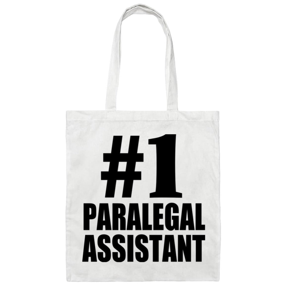 Number One #1 Paralegal Assistant - Tote Bag White
