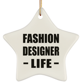 Fashion Designer Life - Star Ornament