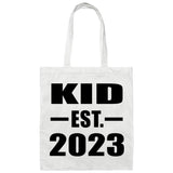Kid Established EST. 2023 - Tote Bag White