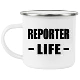 Reporter Life - 12oz Camping Mug