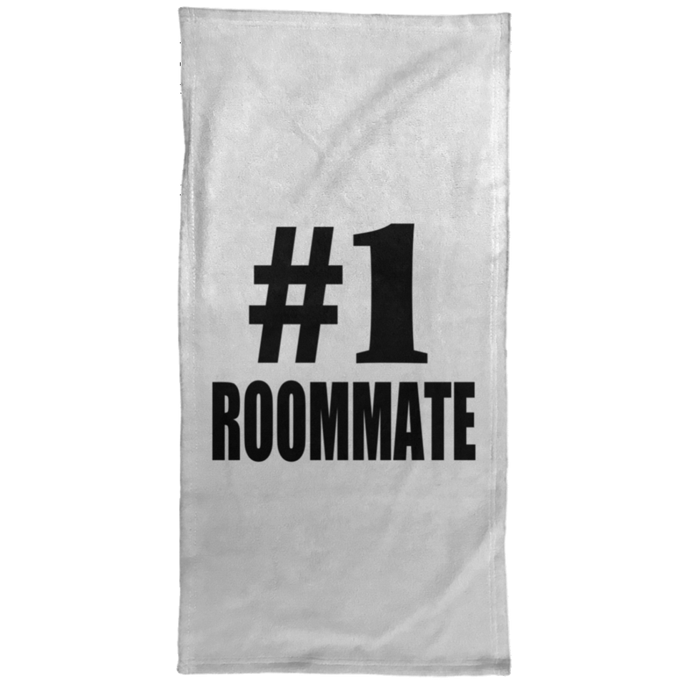 Number One #1 Roommate - Hand Towel