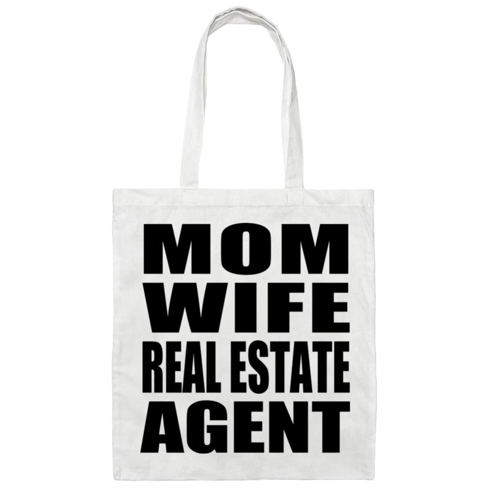 Mom Wife Real Estate Agent - Tote Bag White