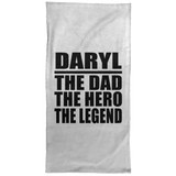 Daryl The Dad The Hero The Legend - Hand Towel