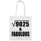 95th Birthday Square Root of 9025 & Fabulous - Tote Bag White