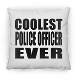 Coolest Police Officer Ever - Throw Pillow
