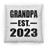 Grandpa Established EST. 2023 - Throw Pillow