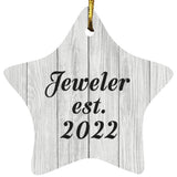 Jeweler Established Est. 2022 - Star Ornament F