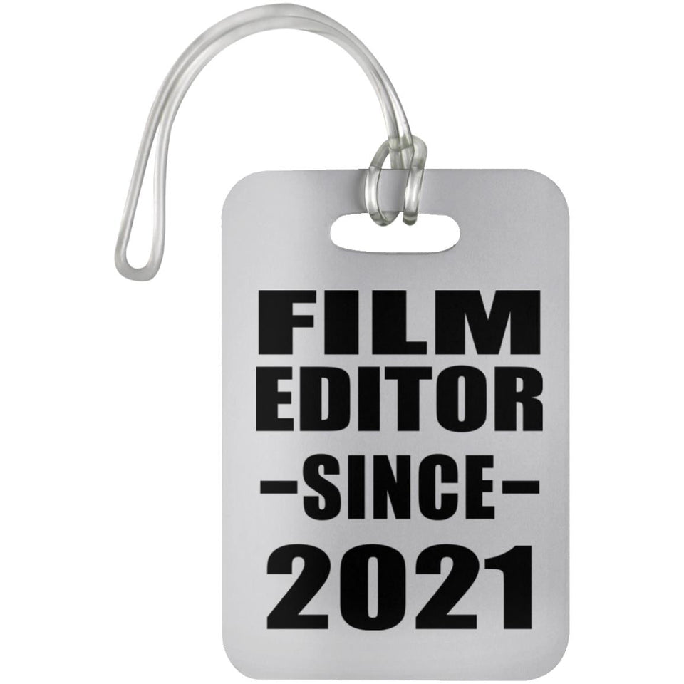 Film Editor Since 2021 - Luggage Bag Tag