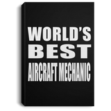 World's Best Aircraft Mechanic - Canvas Portrait