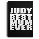Judy Best Mum Ever - Canvas Portrait