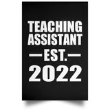 Teaching Assistant Established EST. 2022 - Poster Portrait
