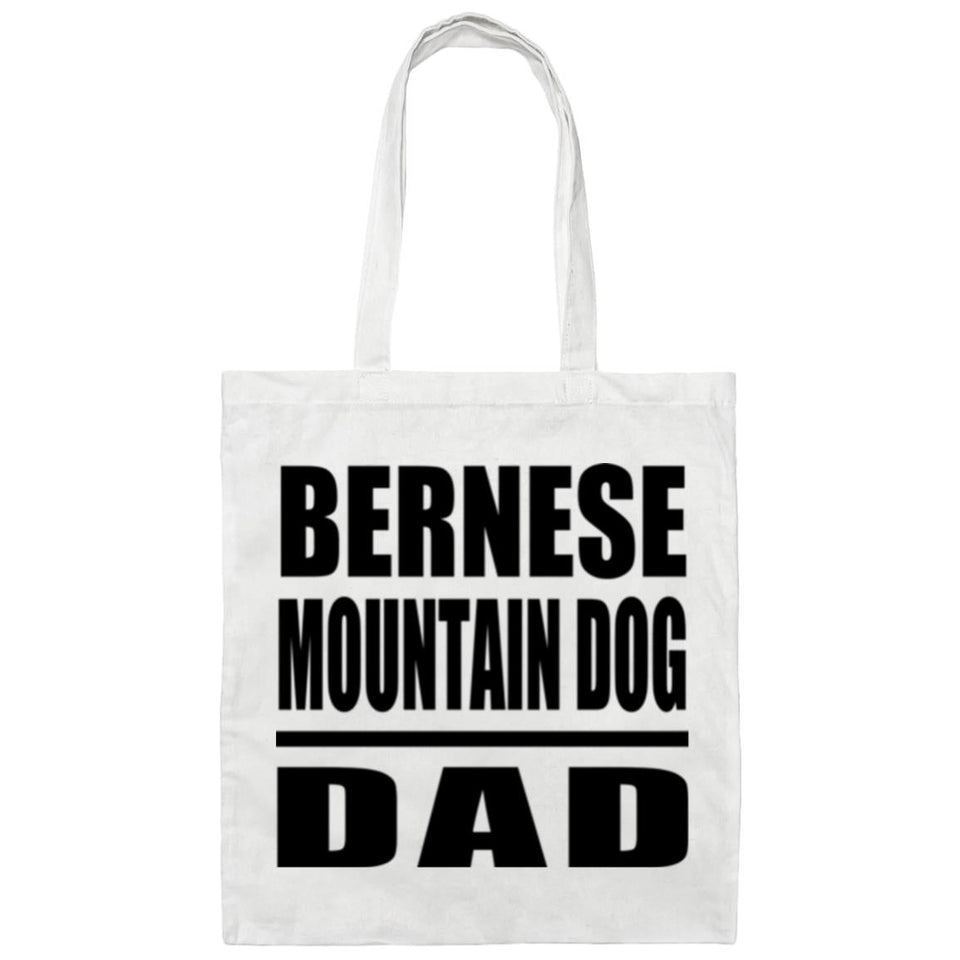 Bernese Mountain Dog Dad - Tote Bag White
