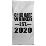 Child Care Worker Established EST. 2020 - Hand Towel