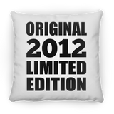12th Birthday Original 2012 Limited Edition - Throw Pillow