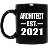 Architect Established EST. 2021 - 11oz Coffee Mug Black