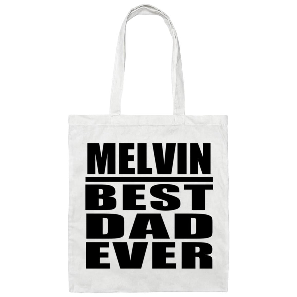 Melvin Best Dad Ever - Tote Bag White