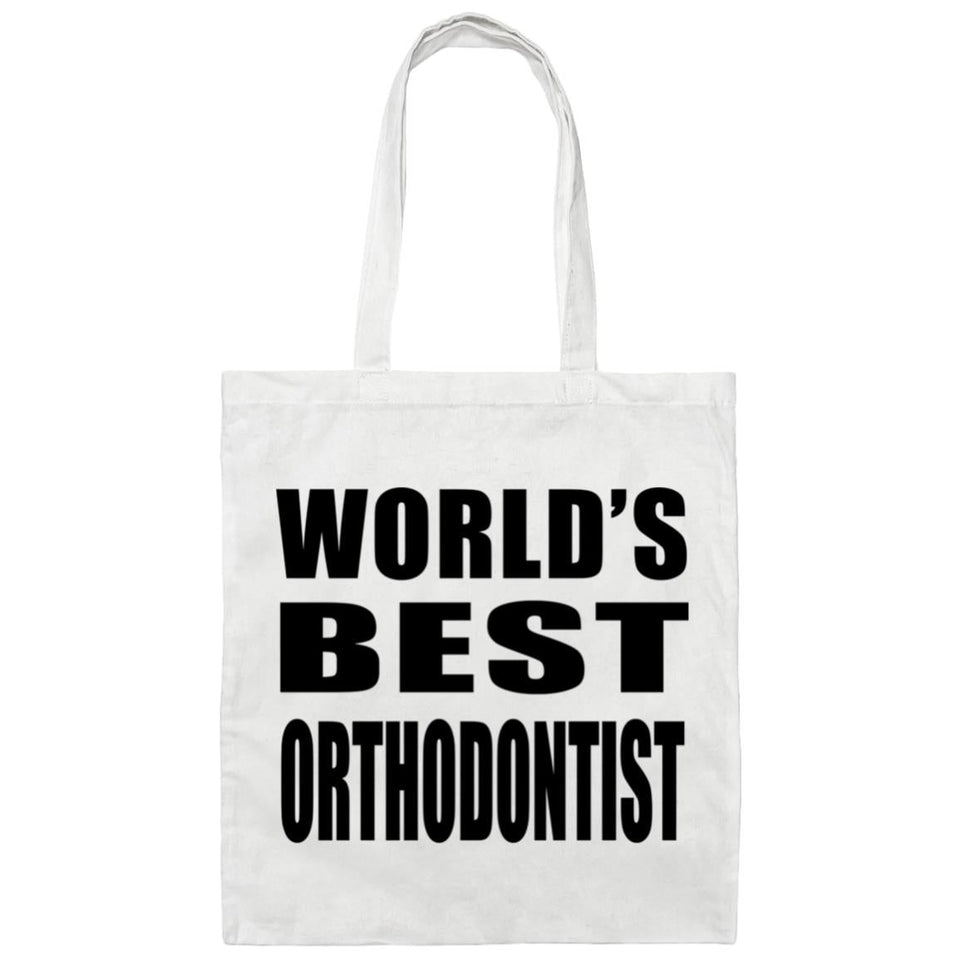 World's Best Orthodontist - Tote Bag White