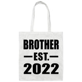 Brother Established EST. 2022 - Tote Bag White