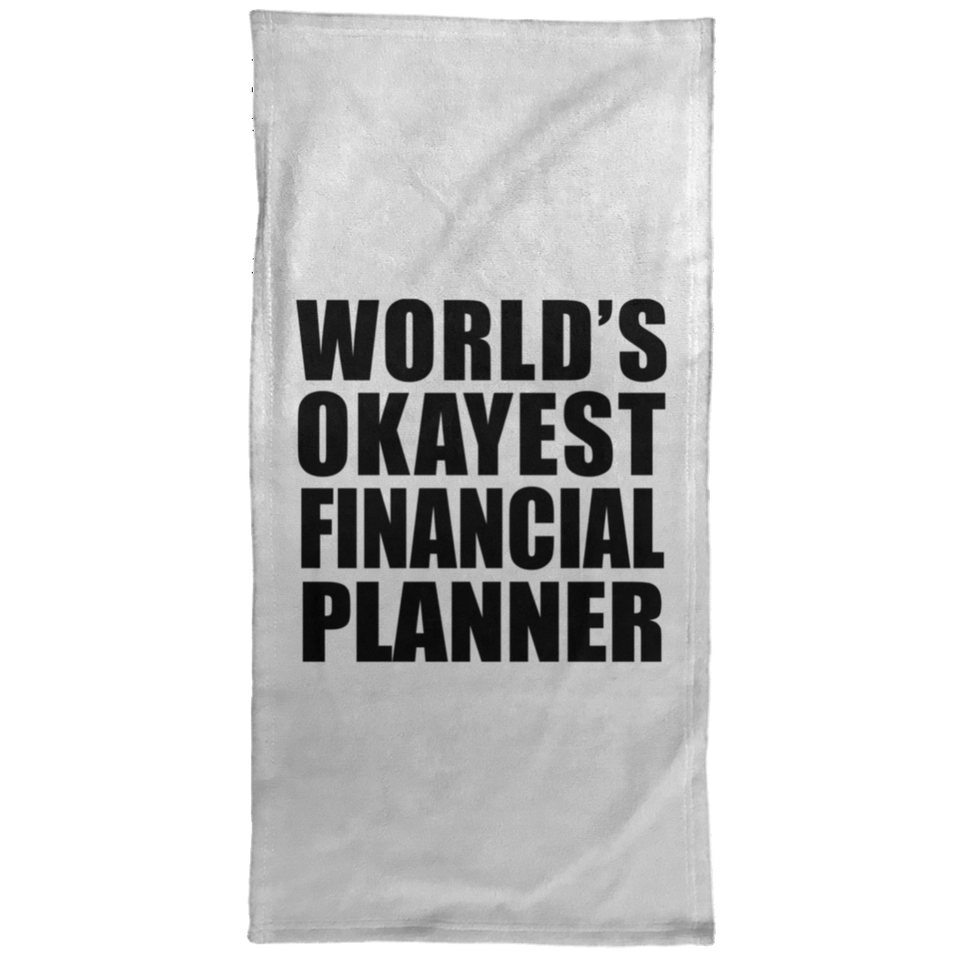 World's Okayest Financial Planner - Hand Towel