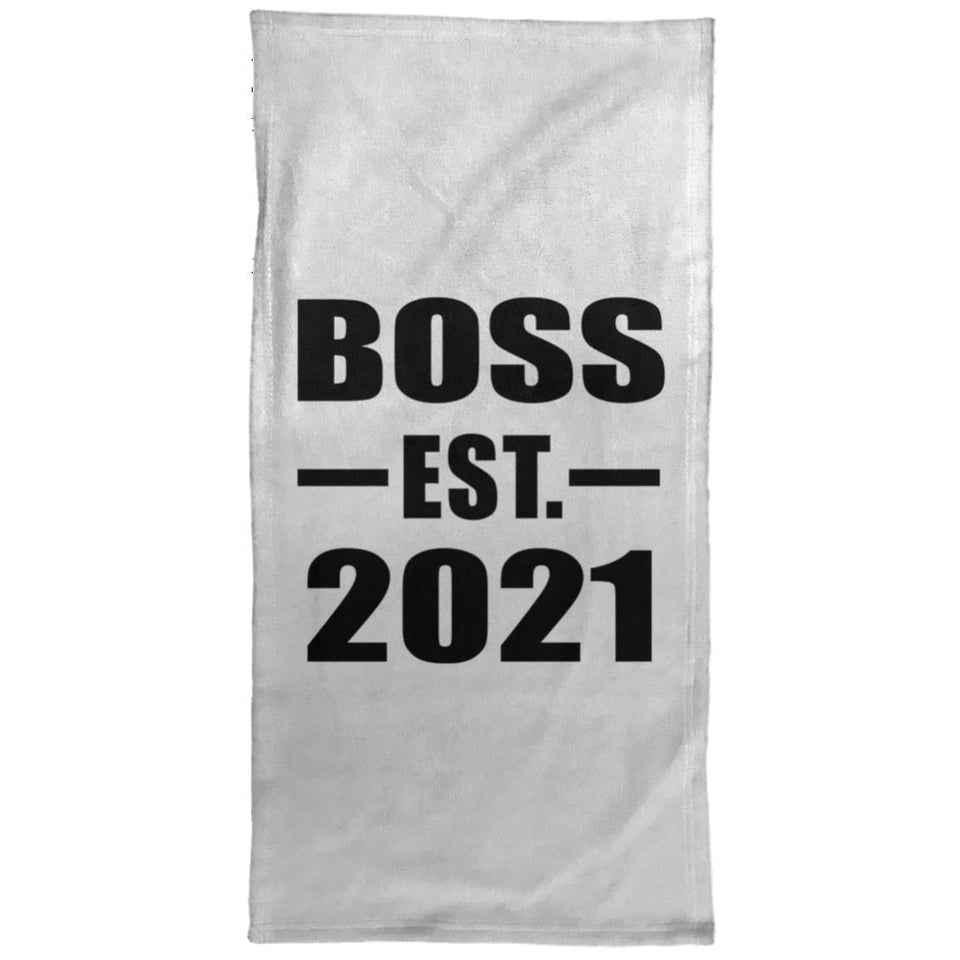 Boss Established EST. 2021 - Hand Towel