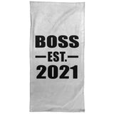 Boss Established EST. 2021 - Hand Towel