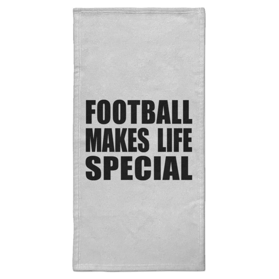 Football Makes Life Special - Hand Towel