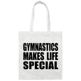 Gymnastics Makes Life Special - Tote Bag White