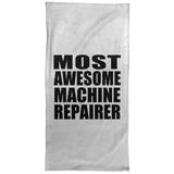 Most Awesome Machine Repairer - Hand Towel