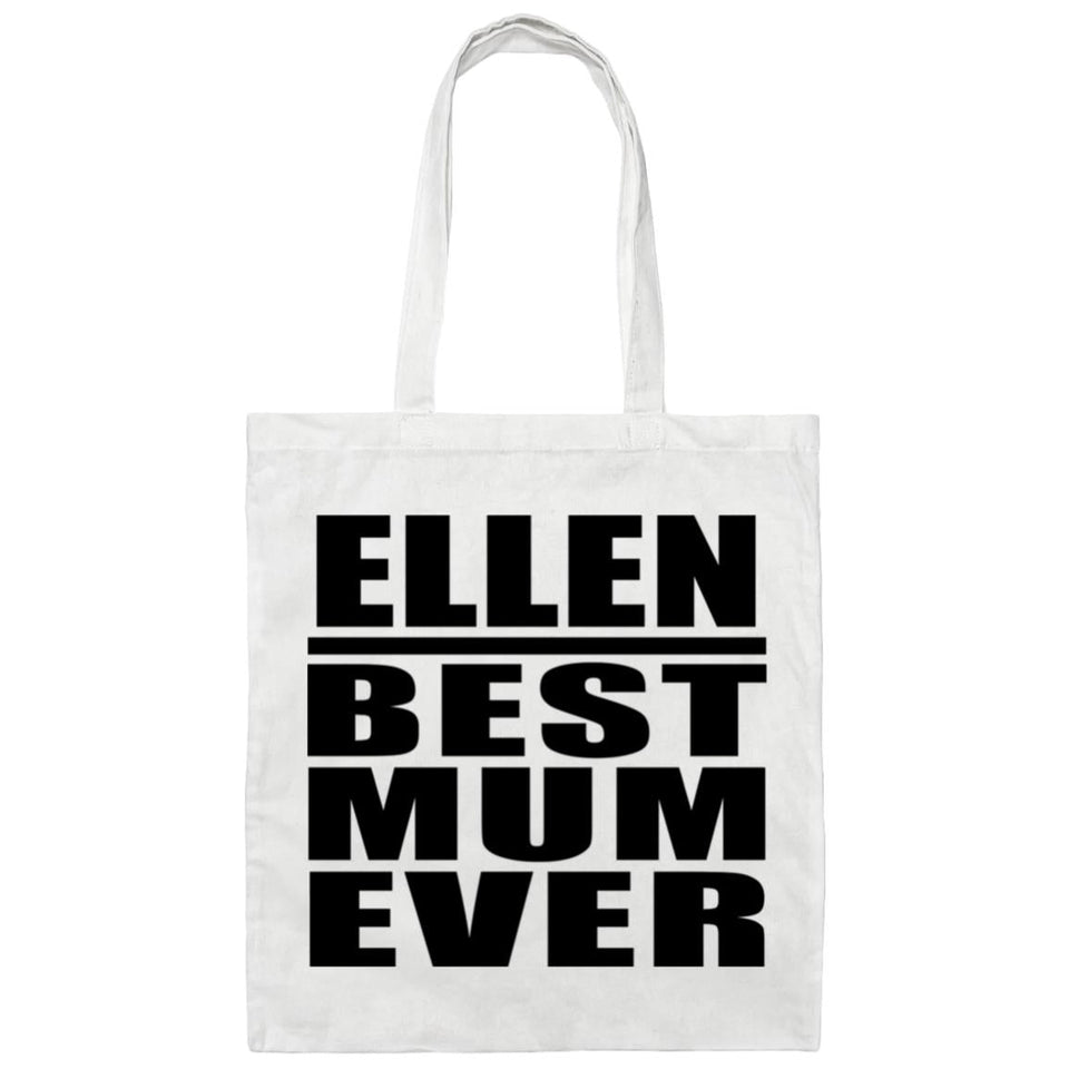 Ellen Best Mum Ever - Tote Bag White