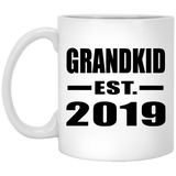 Grandkid Established EST. 2019 - 11oz Coffee Mug