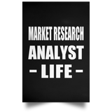 Market Research Analyst Life - Poster Portrait