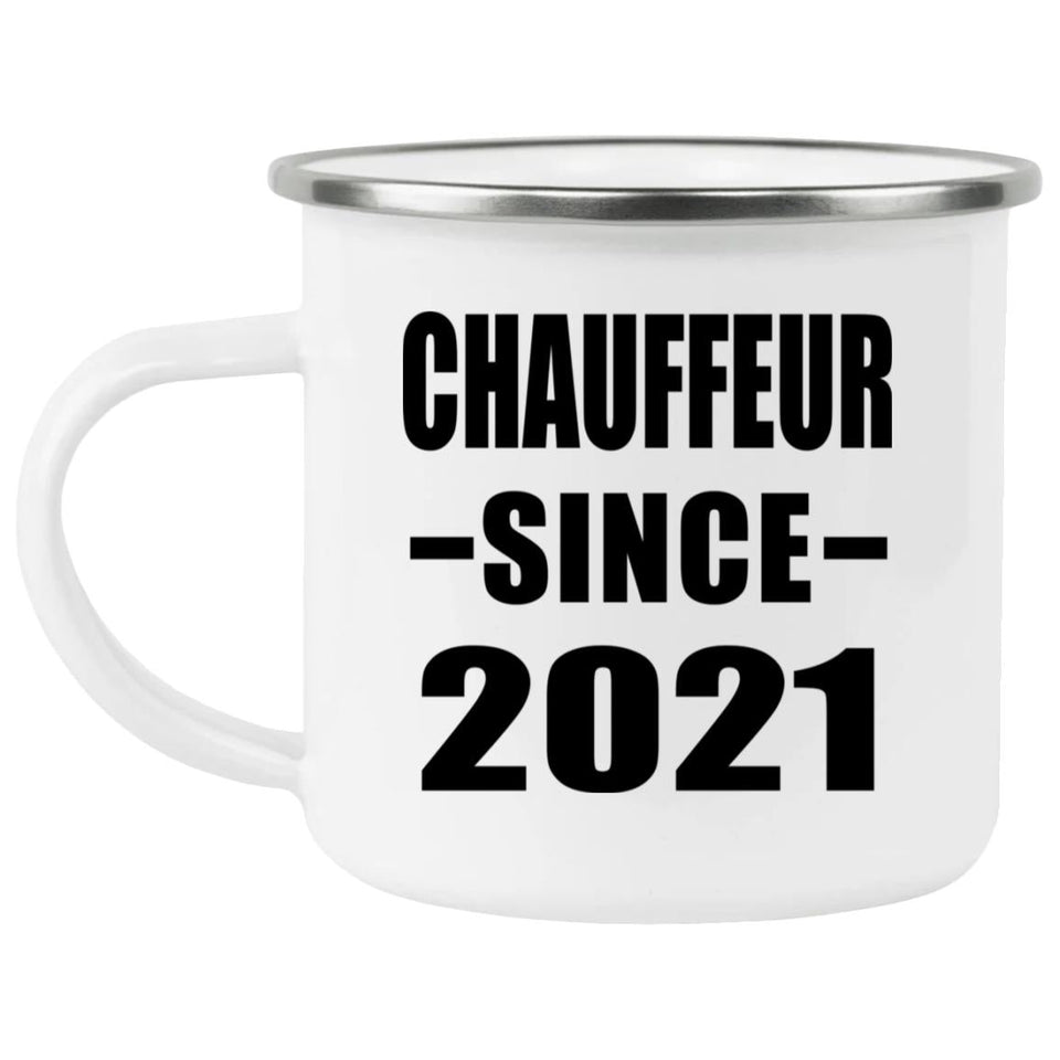 Chauffeur Since 2021 - 12oz Camping Mug