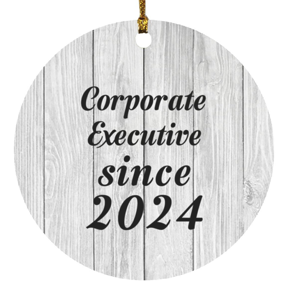 Corporate Executive Since 2024 - Circle Ornament F