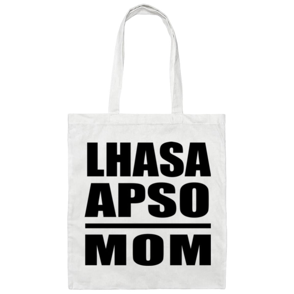 Lhasa Apso Mom - Tote Bag White