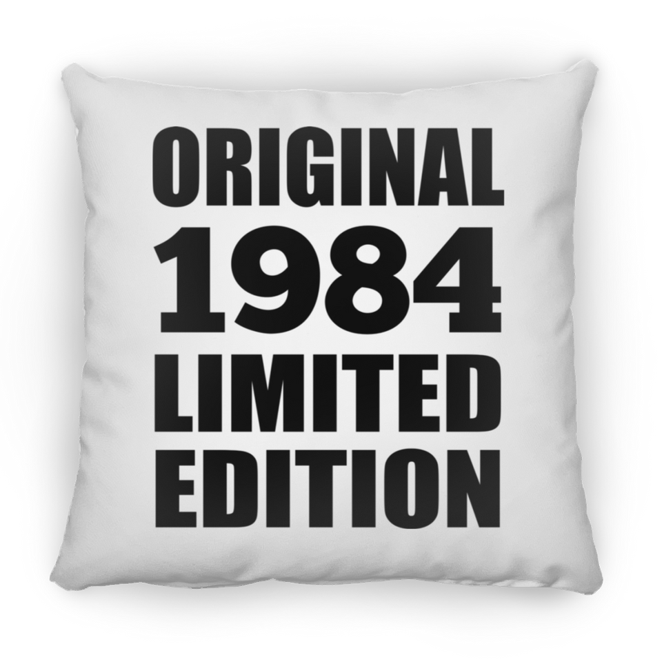 40th Birthday Original 1984 Limited Edition - Throw Pillow