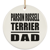 Parson Russell Terrier Dad - Circle Ornament