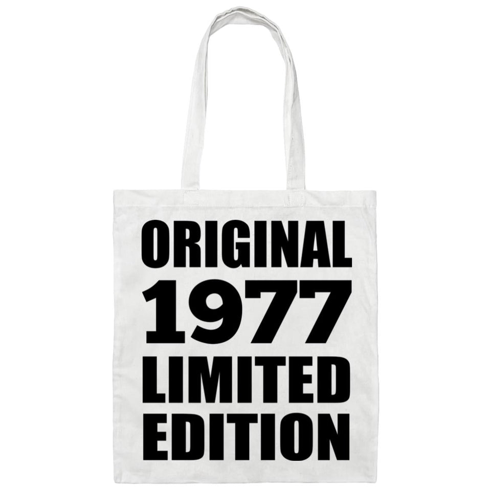 47th Birthday Original 1977 Limited Edition - Tote Bag White